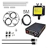 Full Band Active Loop Antenna K-480WLA 0.5-500MHz Adjustable Gain 0-30dB with Type-C Port Outdoor Waterproof for Tecsun S2000 PL-880 and Sangean 909X2 Receivers(5M) #1