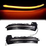 Riloer LED Dynamic Sequential Turn Signals Light, Side Mirror Sequential Blinker Indicator Light Compatible with Audi A3 S3 RS3 8V 2013-2020