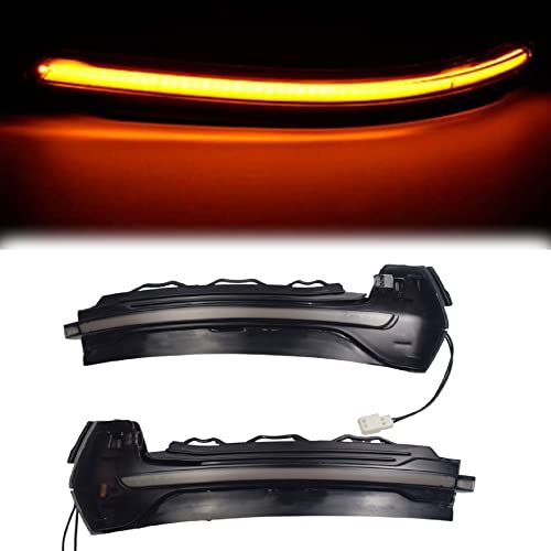 Riloer LED Dynamic Sequential Turn Signals Light, Side Mirror Sequential Blinker Indicator Light Compatible with Audi A3 S3 RS3 8V 2013-2020