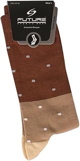 Futue Socks A Pack of Men socks from Future Company,Consisting of 3 Pieces.3 Silicone strips at the heel,80% cotton, S:40-45 gray,white,black