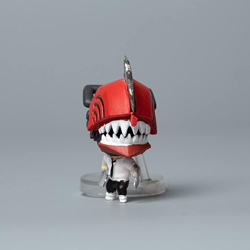 Miniatura 3 de Chainsaw Man Pyonkore Jumping Mini Figura Mascot Denji Makima Set de 6