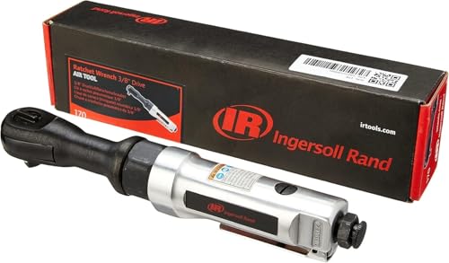 Ingersoll-Rand Clé à Cliquet 170,Cliquet 3/8,Outil Pneumatique pour Usage Intensif avec Couple Maximum de 81 Nm et Vitesse Libre de 160 RPM