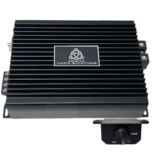 Trinity Audio TAS-2000.1 Monoblock 2000W RMS Car Audio Amplifier