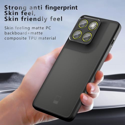 Image of Matte PC TPU Back Cover Case for Motorola Edge 70 5G | Air Bag Corner Protection, Anti-Fingerprint, Micro Arc Edge, Never Turns Yellow, Skin-Feel Texture