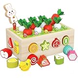 Kinderland Toys Descoberta na Fazenda Montessori Educativo - Brinquedo Infantil 1 a 3 Anos para Desenvolvimento Cognitivo e Motor - Presente Perfeito Menino Menina Pomar Mágico