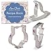 Ann Clark Cookie Cutters 3-Piece Witchcraft and Wizardry Cookie Cutter Set with Recipe Booklet, Owl, Lightning Bolt & Witch's Hat