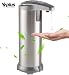vplus Automatic Soap Dispenser, Touchless Soap Dispenser with Waterproof Base Suitable for Bathroom Kitchen Hotel Restaurant