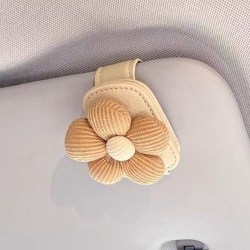 Support de lunettes voiture fleur : fini les verres rayés en route