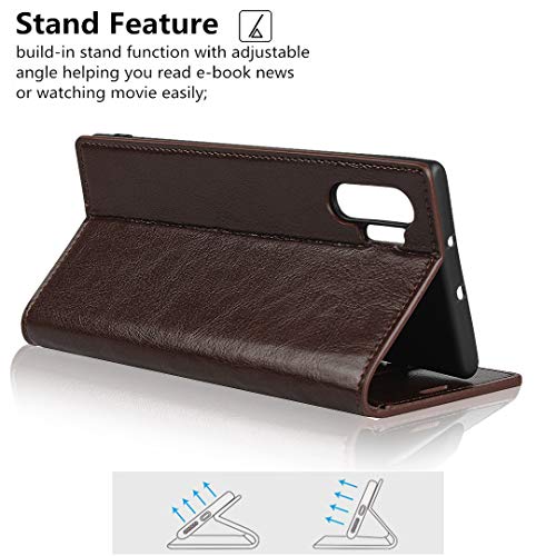 Note 10 Plus étui marron compagnon idéal de vos sessions de dessin - 5