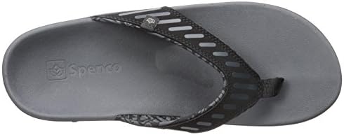 Spenco mens Tribal Elite Sandal, Black, 8 US | Image 4