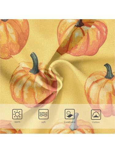 ZZKKO Orange Pumpkins Harvest Girls Underwear Toddler Panties for Girls Comfort Brief Size 2-8T3