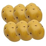 Faux décors de pommes de terre : ils sont plus réalistes et plus réalistes en raison du savoir-faire raffiné et des beaux détails, accessoires de pommes de terre portables
