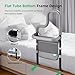Xentrawave Dual Bar Bed Rail for Elderly Adults Safety with Storage Pocket, Bed Assist Rail for Seniors for Easily Getting in & Out of Bed, Bed Rails Fits King, Queen, Full, Twin Bed - Grey