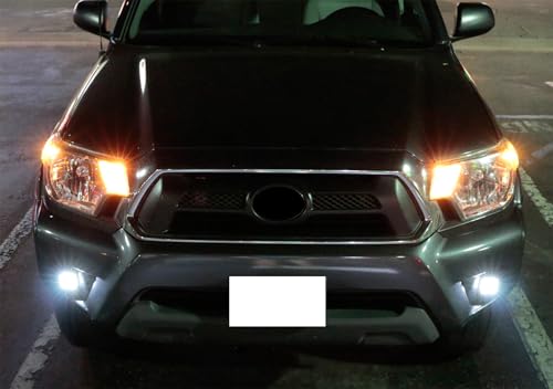 Kit lámparas LED para niebla iJDMTOY para Toyota Tacoma miniatura 6