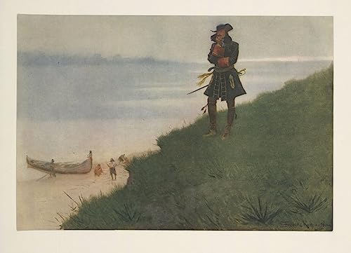 Affiche impression d'art Frederic Remington Colliers Weekly deco murale salon chambre 60x90