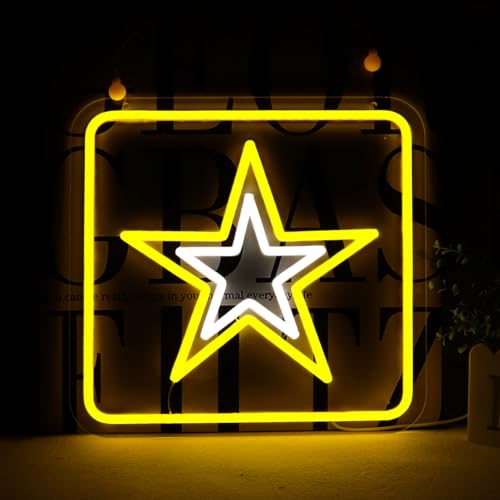 Image of Military-themed Neon Signs Army Veteran Neon Lights Wall Decor for Man Cave Bedroom Bar Army Themed Gift Art for Christmas Party-13.31x13 IN-USB Powered-Acrylic