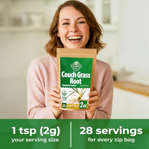 Image of 2 oz. Couch Grass Herbal Tea (Agropyron repens) - 56g Dried Couch Grass Herb Tea Hierba Canuela