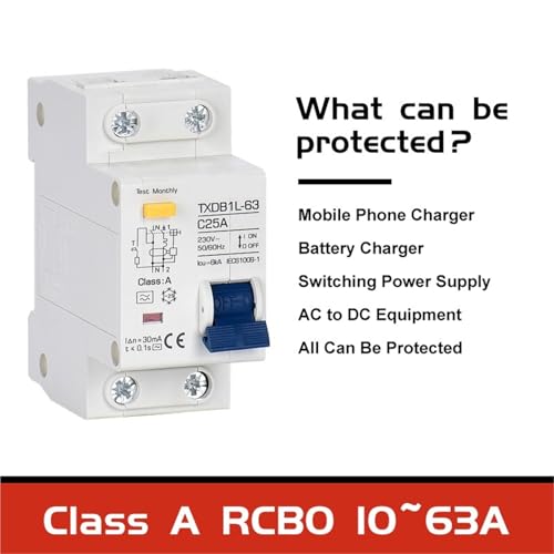 Disjoncteur différentiel 110V 16A pour éviter les surcharges électriques - 2