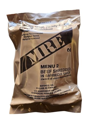 Genuine USGI Individual MRE [Meal, Ready to Eat] Inspection Date 01/2024 or Newer - You Choose Menu...