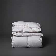 White Goose Down Comforter Warmth Duvet Quilt Winter All Season Queen King Luxury Blankets Cotton Shell