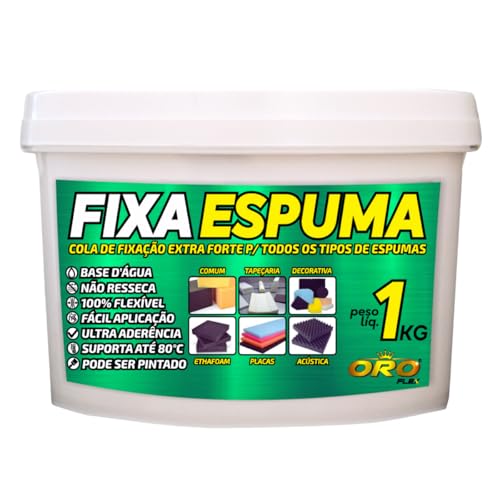 Super Cola Específica Para Colar E Fixar Espumas, 1kg Preto