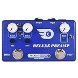 【Pédale d'effet de guitare multifonctionnelle】: cette pédale portable combine deux effets en unité, offrant à la fois des capacités Boost et Overdrive.