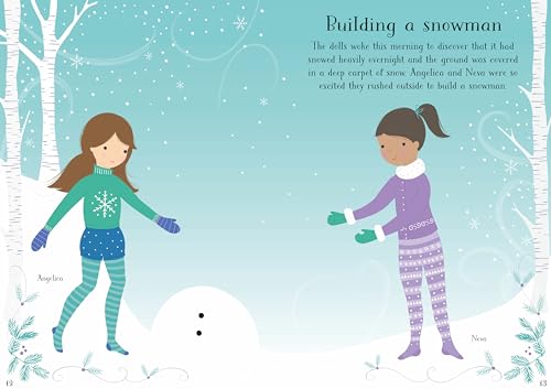 Little Sticker Dolly Dressing Christmas