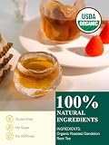 GLDNT Organic Roasted Dandelion Root Tea Bags 100 count unbleached plant fiber, photo 2
