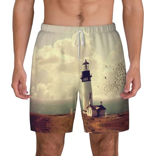 Short de bain respirant Old Lighthouse pour homme en été