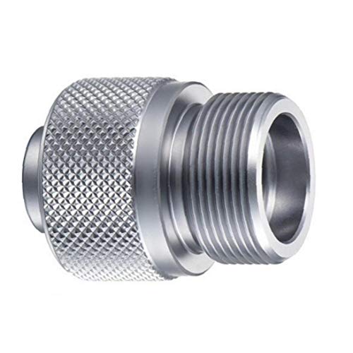 Convertidor Tanque De Camping Gas Adaptador De Accesorios Principales del Tanque De Plata Aire Libre