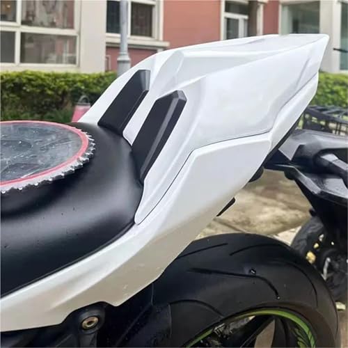Cojín de asiento con joroba y carenado blanco para Kawasaki ER6F 3
