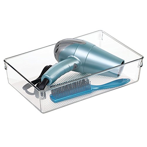 iDesign Clarity BPA-Free Plastic Drawer Organizer Tray - 8.9