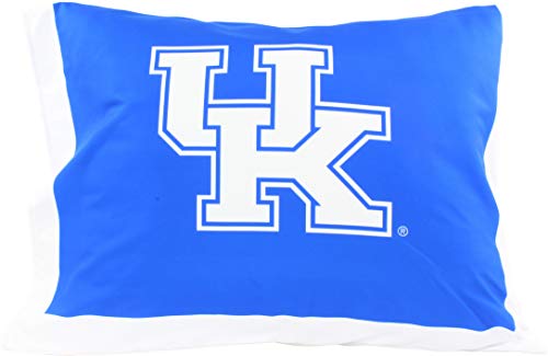 Image of College Covers Everything Comfy Kentucky Wildcats Reversible Big Logo Soft and Colorful Comforter, Twin