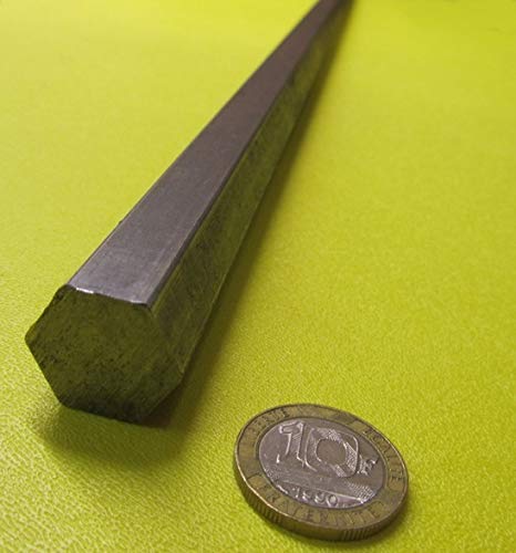 1215 Carbon Steel Hex Rod .500" Diameter x 1 Foot Length 4 Pieces