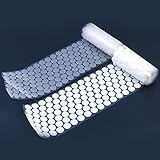 Tiardey 500 Paar Sets Klebstoff 0,59 Zoll/15 mm Durchmesser klebrige Rückseite Münzen Klettverschluss Selbstklebende Punkte Klebebnder Magische Klebepunkte