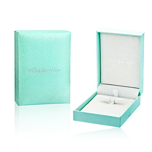 Wordless Love Genuine Rhodium Plated Cubic Zirconia Teardrop Bride Wedding Dangle Pierced Earrings Clear #TOP4