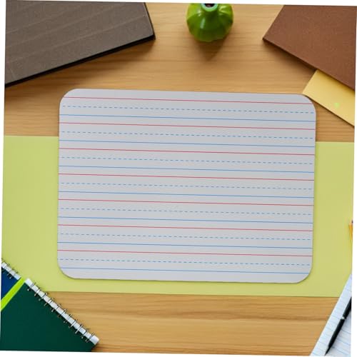 VINTORKY 5pcs Double Sided Number Line Board Dry Erase Whiteboard with Lines for Writing, High Density Board, Portable and Compact Design, for Classroom, Conference Rooms, and Meetings - Image 7