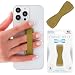 LOVEHANDLE Universal Grip for Most Smartphones, Mini Tablets and Cases - Metallic Gold Colored Elastic Strap with Metallic Gold Base