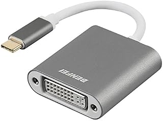 USB Type C(Thunderbolt 3) to DVI Adapter, Benfei USB 3.1 (USB-C) to DVI-D