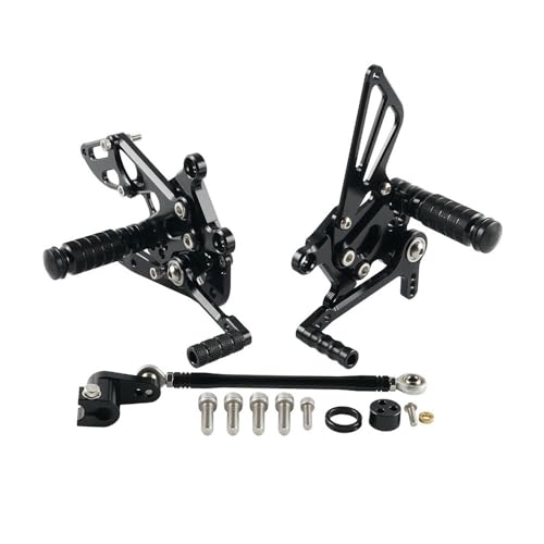 Repose-pieds arrière moto réglables : ajustement parfait pour Tuono V4