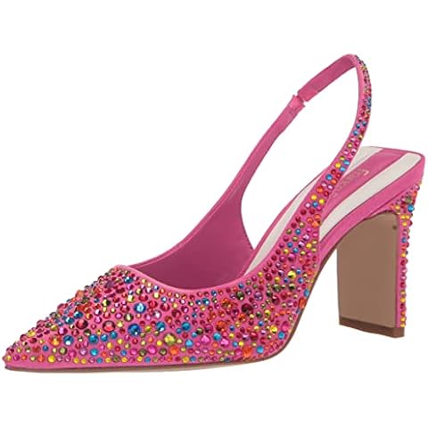 Franco Sarto Damen Averie Pumps mit spitzem Zehenbereich und Slingback Cover