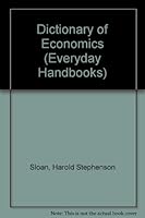 Dictionary of Economics 0389002372 Book Cover