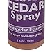 Household Essentials CedarFresh 84802 Cedar Power Spray with Lavender Essence Scent | Protects Closets | Restores Scent to Cedar Wood Accessories | 2 fl. oz., Purple