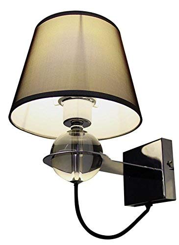 Lampade Lux LED lampada da parete applique da parete onara cromato grigio E27 3 W