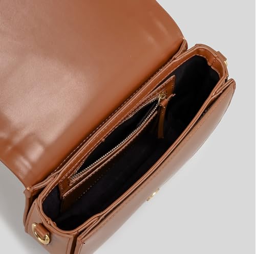 Slouchy PU Leather Saddle Hobo Bags Women Trendy Underarm Crescent Shoulder Bag Cute Satchel Crossbody Purse Tote Handbag3