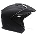 Bell Mag-9 Open Face Motorcycle Helmet (Solid Matte Black, X-Large)
