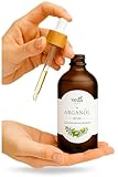 Veda Naturals® Arganöl (100ml) kaltgepresst – vegan – rein & natürlich (Argania Spinosa) aus...