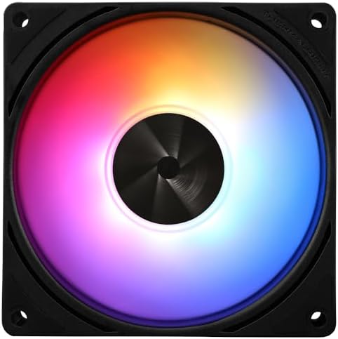 Thermalright TL-P9-S CPU Fan, Computer Case ARGB Fan Quiet 4PIN PWM PC Cooling, High Performance 92mm Silent Cooler, 2200RPM Speed, CPU Cooling(Black)