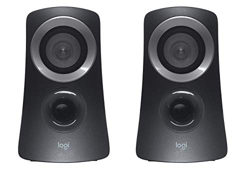 Logitech Z313 2.1 Multimedia Speaker System with Subwoofer, Full Range Audio, 50 Watts Peak Power, Strong Bass, 3.5mm Audio Inputs, PC/PS4/Xbox/TV/Smartphone/Tablet/Music Player - Black by Logitech - Image 3