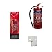 Smartwares 10.014.72 (BB6) Extintor de Polvo seco, 6 kg, Resistencia al Fuego...